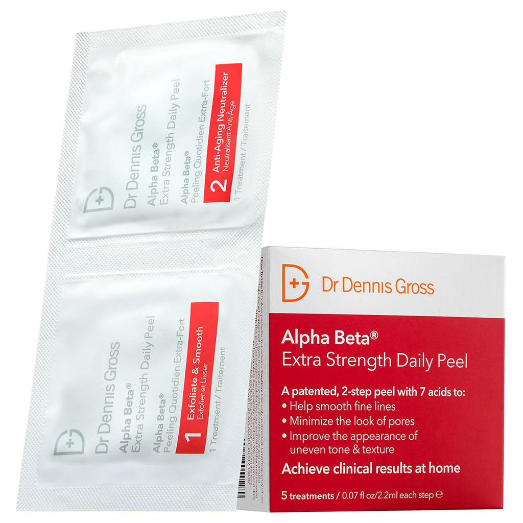 Dr. Dennis Gross Skincare Alpha Beta® Extra Strength Daily Peel Treatments
